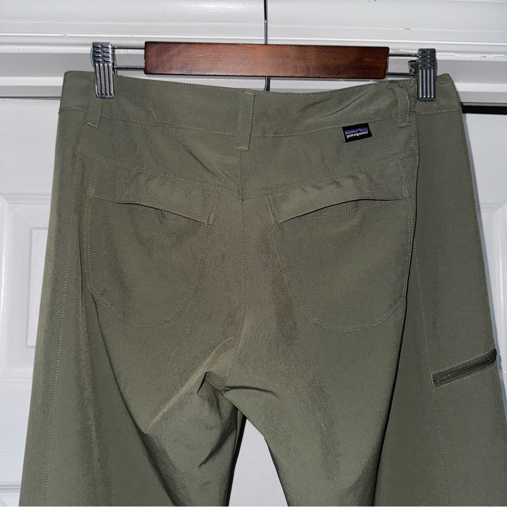 Patagonia Olive Women's Boot Cut Pants - Picture 4 of 6
